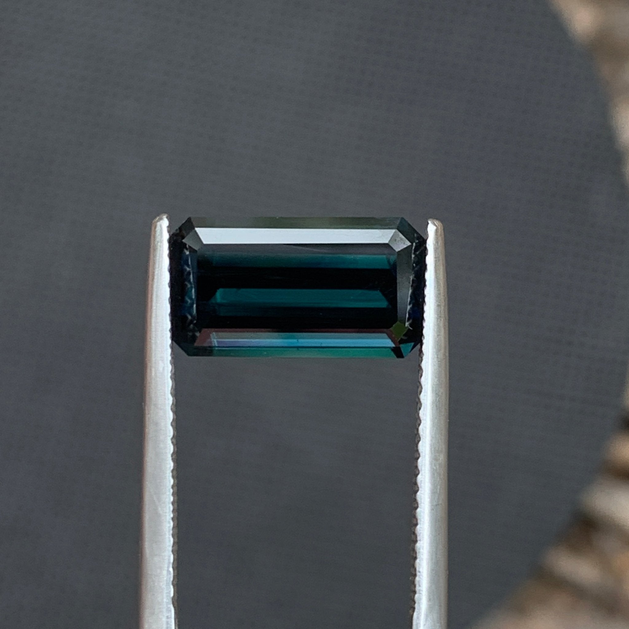 5.94ct Indigo Blue Sapphire Rectangular