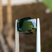 6.25ct Blue Yellow Parti Sapphire, Cushion