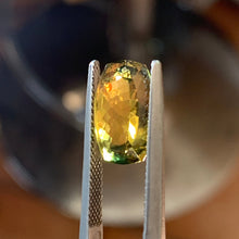 6.79ct Yellow Wattle Sapphire Baguette