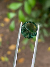 6.93ct Green Sapphire Round
