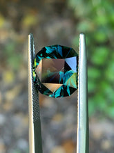 8.23ct Huge Parti Sapphire, Cushion