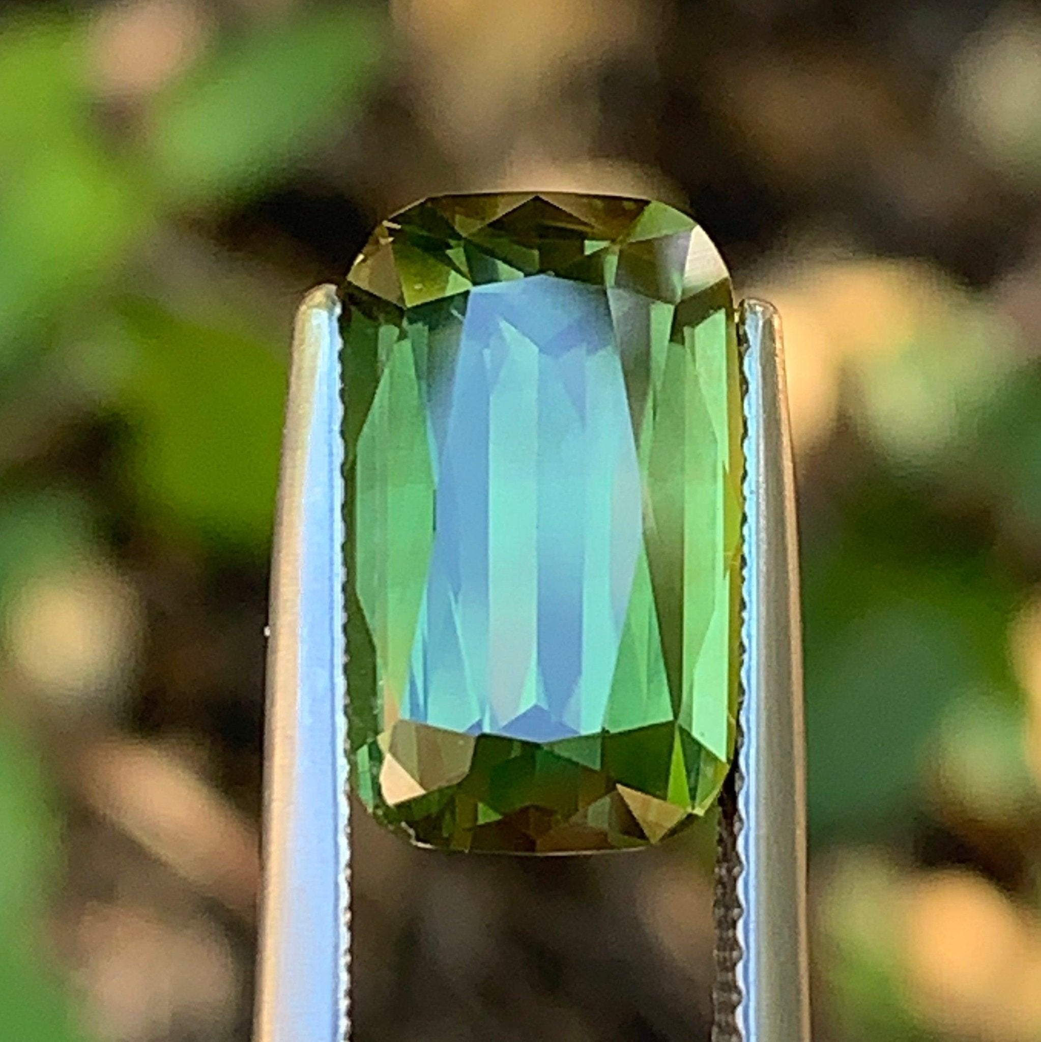 8.46ct Green Sapphire Cushion