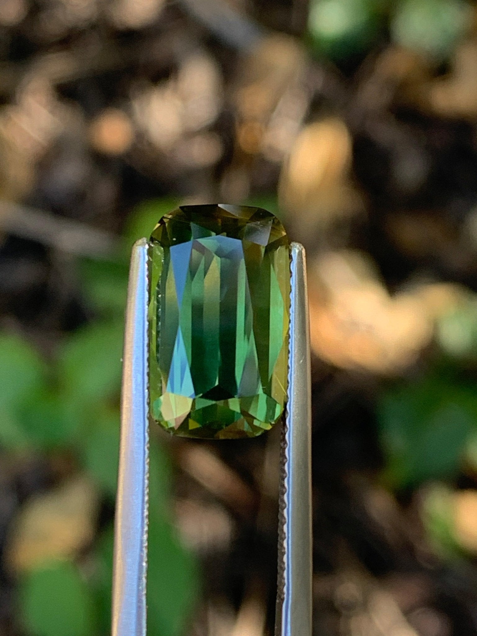 8.46ct Green Sapphire Cushion