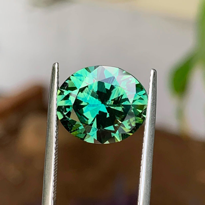 9.79ct Seafoam Green Australian Sapphire, Oval