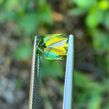 3.98ct Green Sapphire, Rectangular