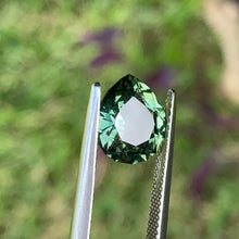 3.61ct Green Australian Sapphire, Pear