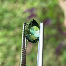 3.61ct Green Australian Sapphire, Pear