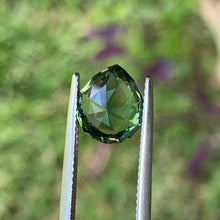 3.61ct Green Australian Sapphire, Pear