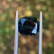 5.29ct Blue Green Sapphire, Cushion