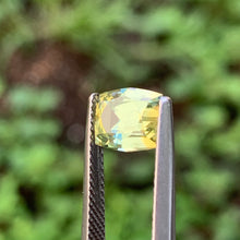 2.74ct Yellow/Mint Parti Sapphire, Rectangular