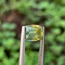 2.74ct Yellow/Mint Parti Sapphire, Rectangular