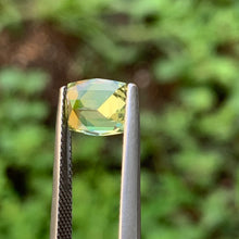 2.74ct Yellow/Mint Parti Sapphire, Rectangular