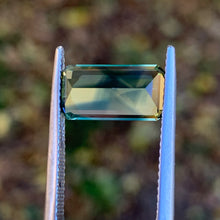 4.0ct Parti Sapphire, Emerald Shape
