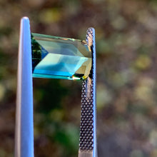 4.0ct Parti Sapphire, Emerald Shape