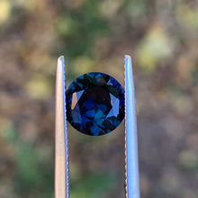 2.15ct Blue Green Sapphire, Round
