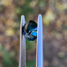 2.15ct Blue Green Sapphire, Round