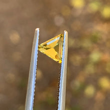 0.81ct Yellow Sapphire, Blocky Trillion