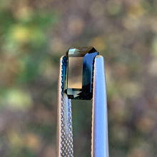 1.95ct Teal Blue Sapphire, Emerald Shape