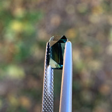 1.95ct Teal Blue Sapphire, Emerald Shape