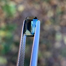 1.95ct Teal Blue Sapphire, Emerald Shape