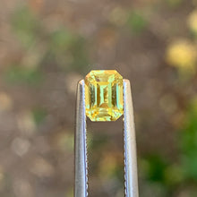 0.96ct Yellow Sapphire, Emerald Shape