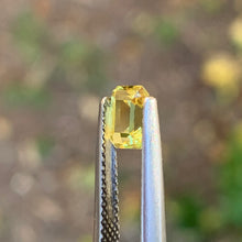 0.96ct Yellow Sapphire, Emerald Shape