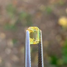 0.96ct Yellow Sapphire, Emerald Shape