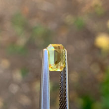 0.96ct Yellow Sapphire, Emerald Shape