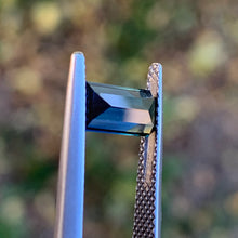 1.49ct Teal Blue Sapphire, Emerald Shape