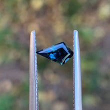 0.6ct Teal Sapphire, Kite Shape