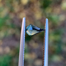 0.6ct Teal Sapphire, Kite Shape