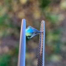 0.6ct Teal Sapphire, Kite Shape
