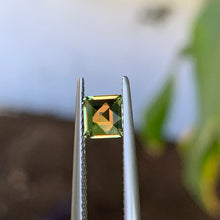 0.87ct Green Australian Sapphire, Octagon