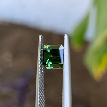 1.65ct Green Australian Sapphire, Emerald Shape