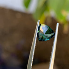 1.3ct Teal Australian Sapphire, Trillion