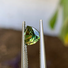 1.43ct Green Australian Sapphire, Trillion