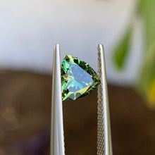 1.43ct Green Australian Sapphire, Trillion