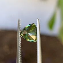 1.43ct Green Australian Sapphire, Trillion