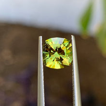 1.84ct Chartreuse Green Australian Sapphire, Cushion