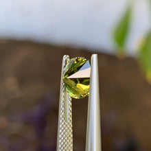 1.84ct Chartreuse Green Australian Sapphire, Cushion