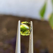 1.84ct Chartreuse Green Australian Sapphire, Cushion