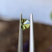 0.79ct Green Australian Sapphire, Trillion
