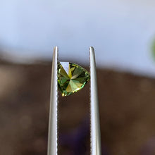0.79ct Green Australian Sapphire, Trillion
