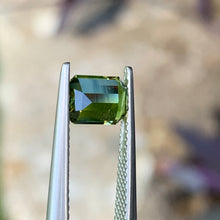 1.4ct Yellow Parti Australian Sapphire, Emerald Shape