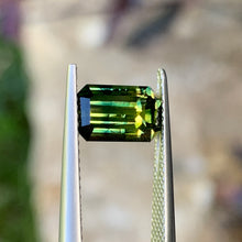 2.28ct Wattle Parti Australian Sapphire, Emerald Shape