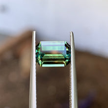 2.25ct Parti Australian Sapphire, Emerald Shape