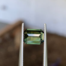 2.25ct Parti Australian Sapphire, Emerald Shape