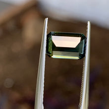 2.59ct Parti Australian Sapphire, Emerald Shape