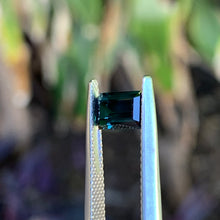 1.34ct Teal Sapphire, Emerald Shape