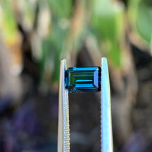 1.34ct Teal Sapphire, Emerald Shape